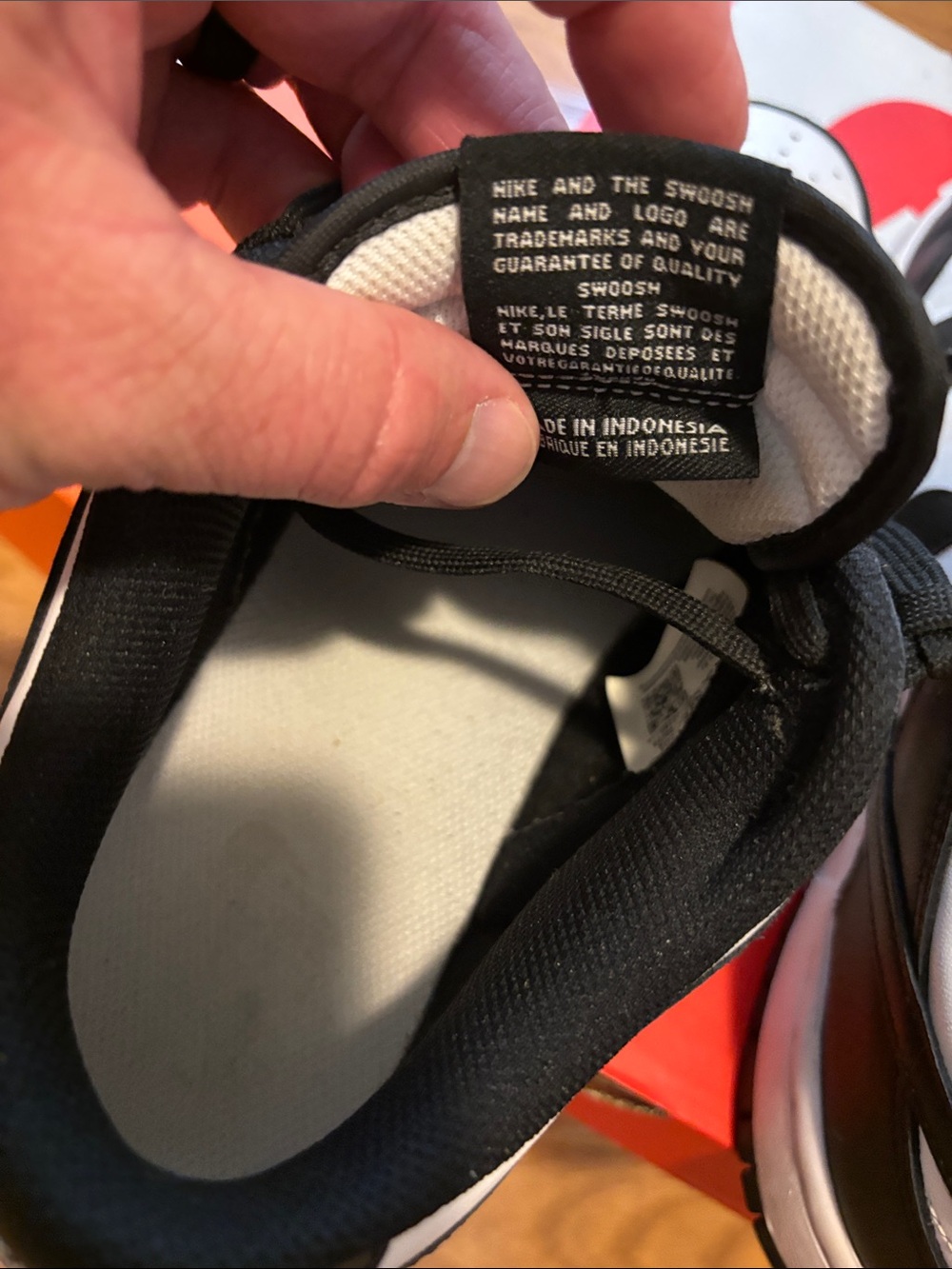 Nike Black and White Low-Top Dunks - Picture 9 of 10